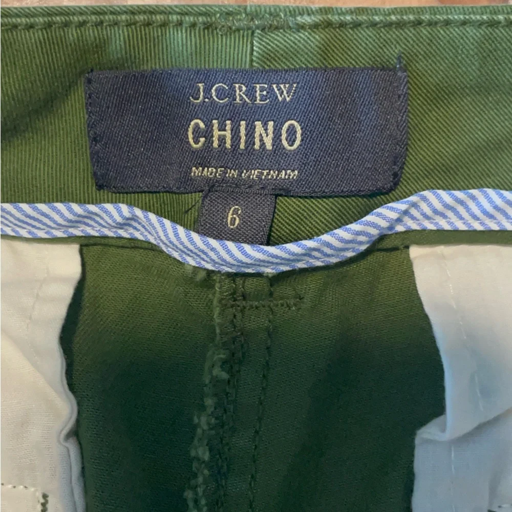 J. Crew Olive Green Women's Bermuda Shorts